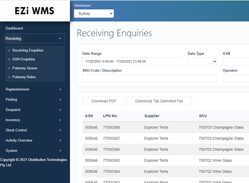 Managing your warehouse just got a whole lot easier